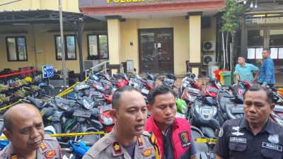 Polsek Tambora Ungkap Kasus Curanmor, Puluhan Sepeda Motor Diamankan