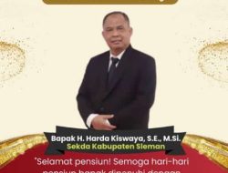 Mantan Sekretaris Daerah Kabupaten Sleman, Harda Kiswaya Siap Maju Jadi Bupati Sleman.