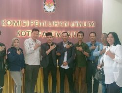 Jalin Sinergi Pantau Pemilu, Mapilu PWI Sumsel Sambangi KPU Kota Palembang