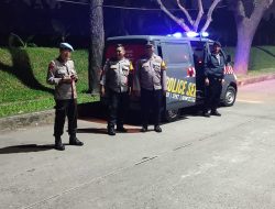 Cegah Kejahatan di Wilayah Hukumnya Polsek Pondo Aren, Gelar Patroli Malam