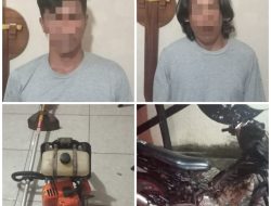 Anggota Tekab 308 Reskrim Polres Lampura Kembali Ringkus Dua Pelaku TO Kasus Pencurian