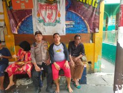 Bhabinkamtibmas Kelurahan Galur Aiptu Baktiar Himbau Warga Agar Tidak Tawuran dan Tidak Mencoba Menggunakan Narkoba