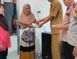 Pemerintah Pekon, Pajar Agung, Kecamatan Belalau, Kabupaten Lampung Barat, Salurkan BLT-DD tahap pertama Kepada 20 KPM.
