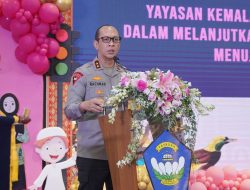 Ulang Tahun Yayasan Kemala Bhayangkari Ke.44 Tahun 2024 Di Gelar Sacara Virtual Di Gedung Auditorium Utama Presisi Mapolda SumSel