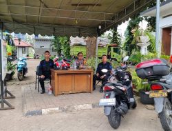 Aiptu Suparmin Sambang Di TPU Karet Bivak
