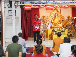 Wakil Bupati Sleman Danang Maharsa, Ajak Umat Budha Doakan Kemajuan Kabupaten Sleman