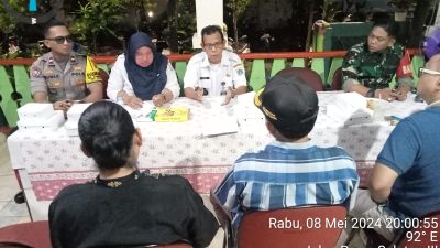 Bhabinkamtibmas Kampung Rawa Menghadiri Pembentukan Dewan Kota Bersama 3 Pilar