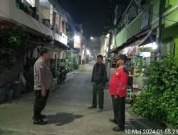 Bhabinkamtibmas Kelurahan Harapan Mulia Patroli Dialogis Dengan Warga Binaannya