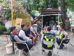 Wakapolsek Cempaka Putih Sambangi Warganya Untuk Menyampaikan Pesan Kamtibmas