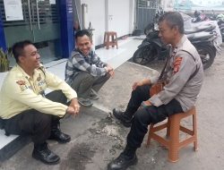 Panit Binmas Aiptu Susilo Sambangi Kantor BRI Meskipun Hari Libur