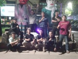 Bhabinkamtibmas Kelurahan Menteng Bersama Lurah dan Warga Jaga Lingkungan Antisipasi Tawuran Warga