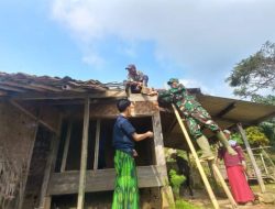 TMMD ke 120, Kodim 0621/Kab Bogor Kebut Pengerjaan Perehaban 2 Rumah Warga 