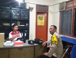 Aiptu Sunarto Memberikan Himbauan Kepada Ketua RW 10 Johar Baru