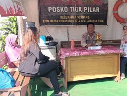 Bhabinkamtibmas Kelurahan Serdang Melaksanakan Kegiatan Konsolidasi Pola Asuh Anak di Kelurahan Serdang