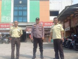 Bripka Gatot Usman Yusuf Berikan Himbauan Kamtibmas Kepada Satpam Lokbin