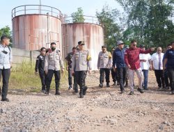 Kapolda Sumatera Selatan Dan Pangdam II/ Sriwijaya Regulasi Bertindak Tegas Langsung kekawasan Sentral Iligal Drilling Di Desa Babat Toman Musi Bayu Asin