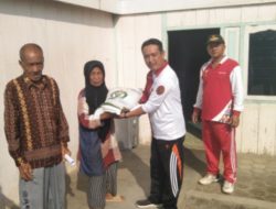 Pemerintah Pekon TurgakSalurkan Bantuan Beras, Cadangan Pangan Pemerintah(CPP) ke 114 KPM