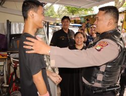 Harapan Satrio Mukti Casis Bintara Polri Korban Begal Bertemu Idola Aipda Ambarita Akhirnya Terwujud