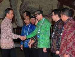 Presiden Jokowi Jamu Santap Malam Para Pemimpin dan Delegasi KTT WWF Ke-10 di GWK