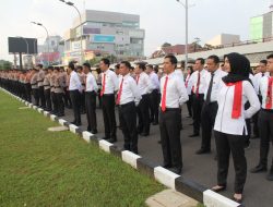 Kapolda Sumatera -Selatan Irjen Pol A. Rachmad Wibowo.Sik Pimpin Ucara Hari Kebangkitan Nasional Ke-166 Di Halaman Mapolda