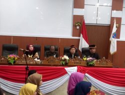 Rapat Paripurna Istimewa Dalam Rangka Hut Kabupaten Lahat Ke 155 Perayaaan Ke XXVI Tahun 2024