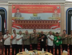 Polda Sumatera -Selatan Gelar Rapat Kerja Tehnis Senigritas Mitra Kamtibmas Krinalitas dan Pencegahan Bencana