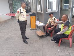 Kapolsubsektor Rawasari Patroli Sambang Dialogis Bersama Security