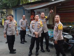 Kapolres Metro Jakarta Pusat Melakukan Pengecekan Mako Polsek Kemayoran