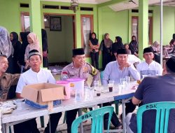 Bhabinkamtibmas Kelurahan Babakan Hadiri Takziah di Kp Kelapadua