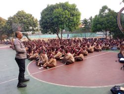 Sat Binmas Polres Tangerang Selatan Gelar Program “Police Go To School” di SMP Negeri 16 Kota Tangerang Selatan