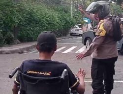 Aiptu Kamidi Bantu Penyandang Disabilitas