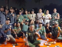 Bhabinkamtibmas Kelurahan Cisauk Gelar Pembinaan Linmas Jelang Pilkada Serentak