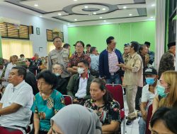 Kanit Reskrim bersama Bhabinkamtibmas Menghadiri Pemilihan Dewan Kota Tingkat Kelurahan
