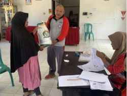 Pembagian BLT DD, CPP dan Ketahanan Pangan Oleh Pj Peratin Cipta Mulya