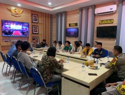 Polres Lahat Mengikuti Zoom Metting Secara Firtual Tentang Dialog Kebangsaan