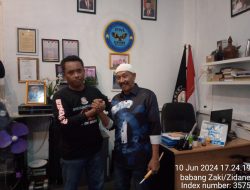 Kades leuwi Batu H. Muhamad Sidik Silahturahmi Ke kantor IPWL GMDM Bogor Raya