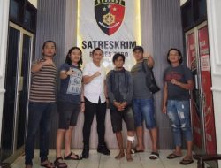 Dua Orang Pelaku Upaya Perampokan Di Tebo Tengah Berhasil Di Amankan Satreskrim Polres Tebo