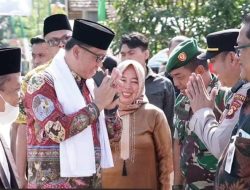 Pj Bupati Lahat Bersama Ketua DPRD Lahat, Mengunjungi Pondok Pesantren Abdur Rahman di Kecamatan Kikim Timur.