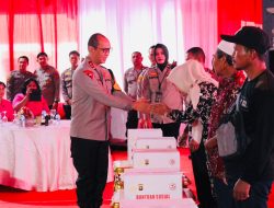 Polda Sumatera -Selatan Melaksanakan Bhakti Sosial Serta Layanan Kesehatan Kepada Masyarakat
