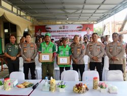 Dalam Rangka Ulang Tahun Bhayangkara ke-78 Tahun, Polresta Yogyakarta Menggelar Bakti Sosial dan Bantuan Sosial