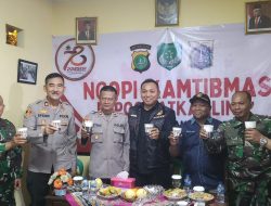 Polsek Pademangan Gelar Ngopi Kamtibmas, Wujudkan Kamtibmas Kondusif di Pademangan Timur