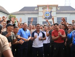 Sinergi TNI – Polri Polda DIY Gelar Olahraga Bersama