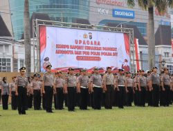 182 Personel Polda DIY Mendapat Kenaikan Pangkat, 21 Orang Pegawai Negeri Sipil*
