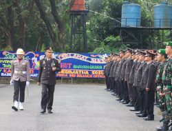 Polres Lahat Gelar Upacara Peringatan Hari Bhayangkara ke-78: Polri Presisi