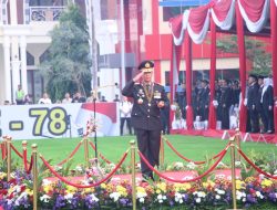Pada Puncakk Hari Bhayangkara Ke 78, Kapolda Sumsel Irjen A Rachmad Wibowo Jadilah Tauladan Dalam Keseharian dan Tugas.