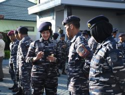 Antisipasi Judi Online, Danlanal Yogyakarta Perintahkan Razia Handphone Anggotanya.