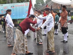 Dandim 0707/Wonosobo Serahkan Panji-Panji dalam Rangkaian Hari Jadi Wonosobo ke 199