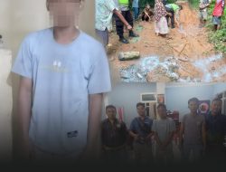 Mayat Ditemukan Sungai Tiung DesaPandang Arang Kecamatan Kikim Selatan Kabupaten Lahat
