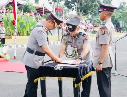 Kapolda Sumsel Irjen A Rachmad Wibowo Lantik 167 Bintara Polri Lulusan Pendidikan Pembentukan di SPN Betung