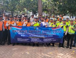 Satlantas Polres Metro Jakarta Barat Sosialisasikan Operasi Patuh Jaya 2024 kepada Personel SudinHub